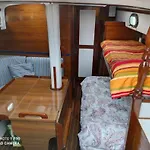 Vintage And Cozy Sailing Boat In Barcelona