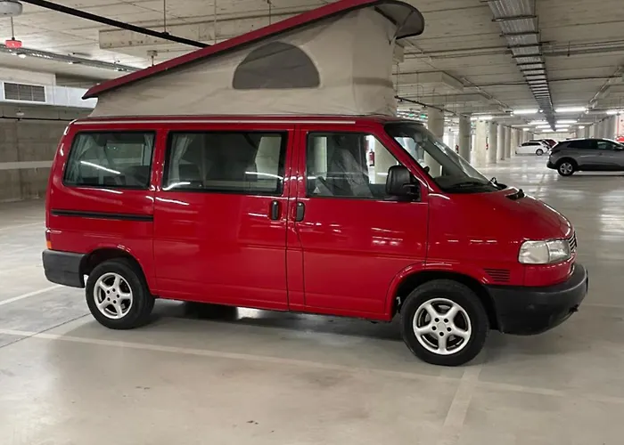 Camper Car In Underground Parking