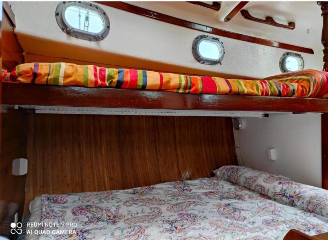 Vintage And Cozy Sailing Boat In Barcelone