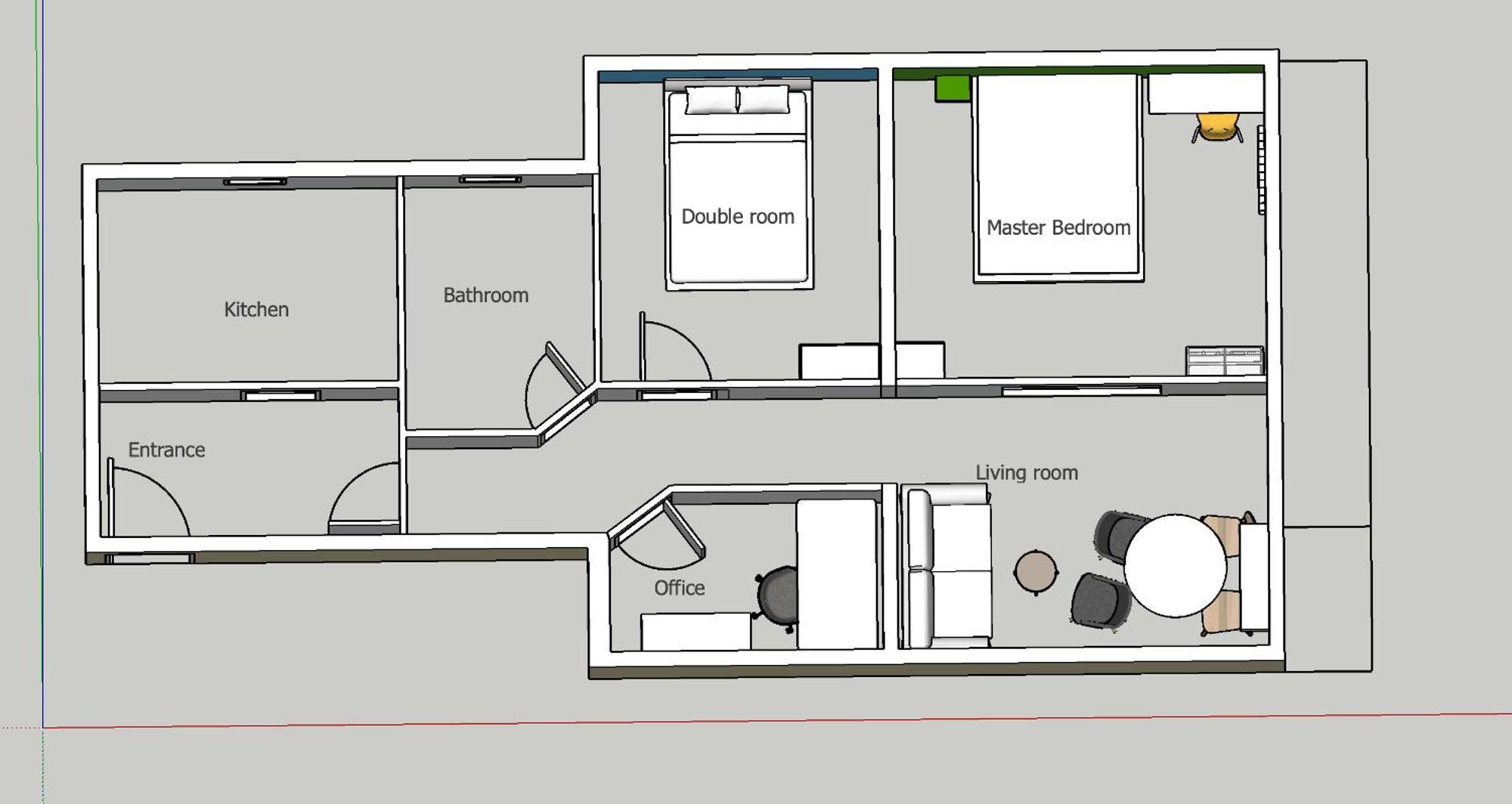 Apartment Sunny 22@ *
