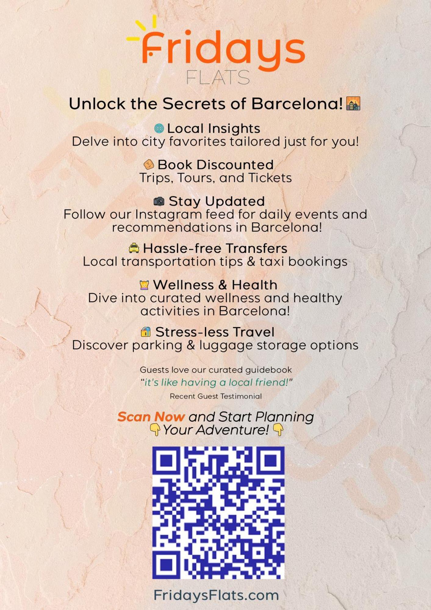 Heart Of The Sunny With Iconic Terrace View Barcelone