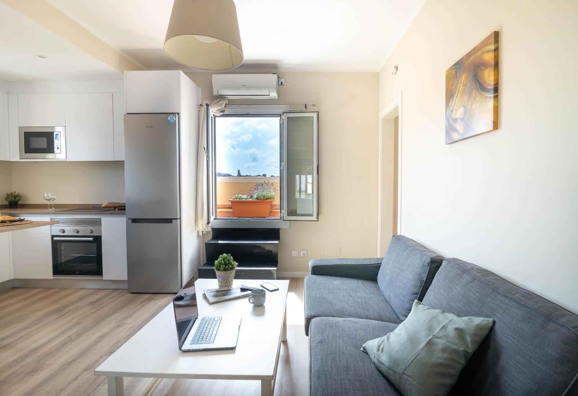 Riua - Private Terrace Penthouse Next To The Fair Barcelona