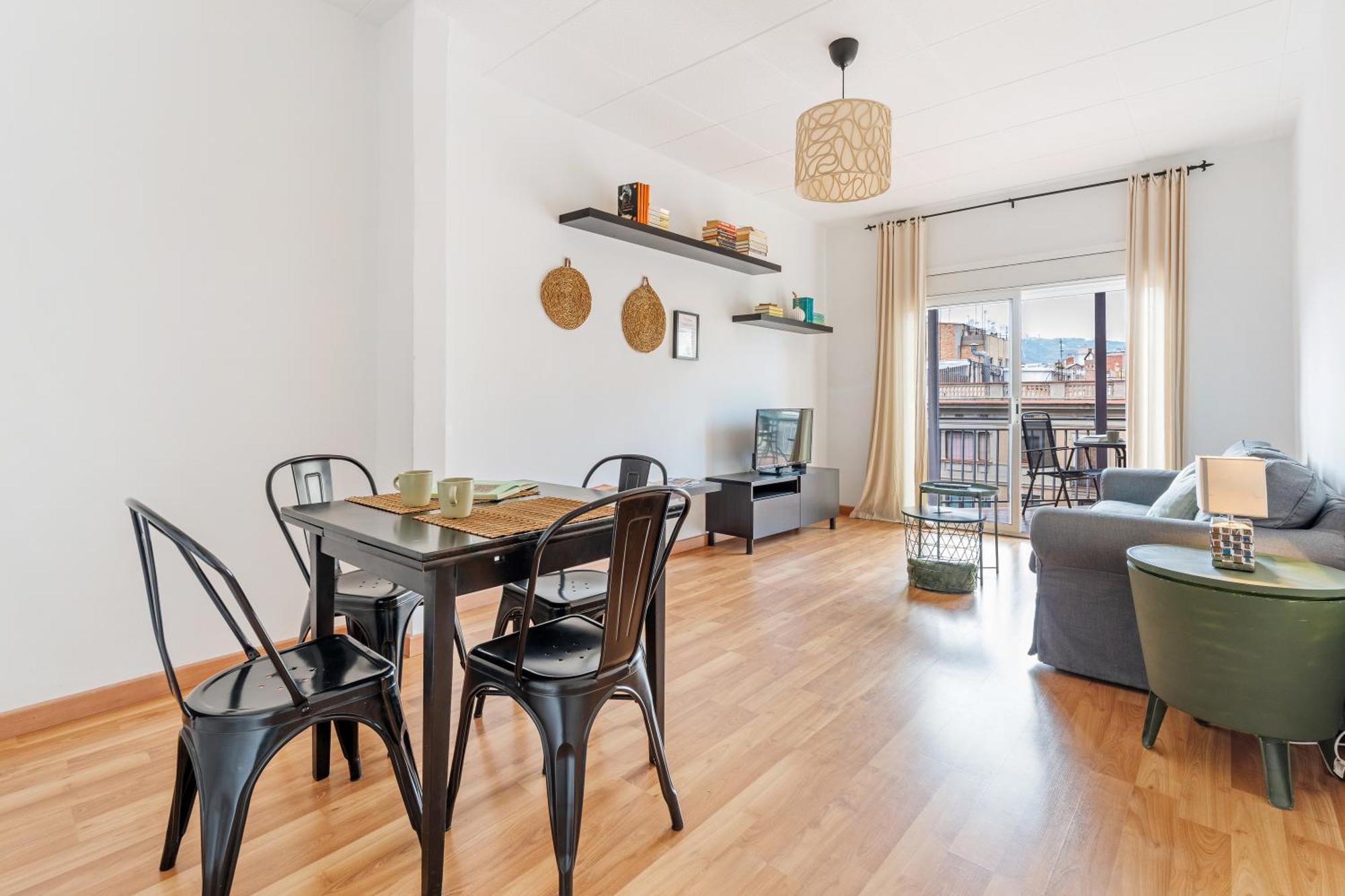Heart Of The Sunny With Iconic Terrace View Appartement Barcelona