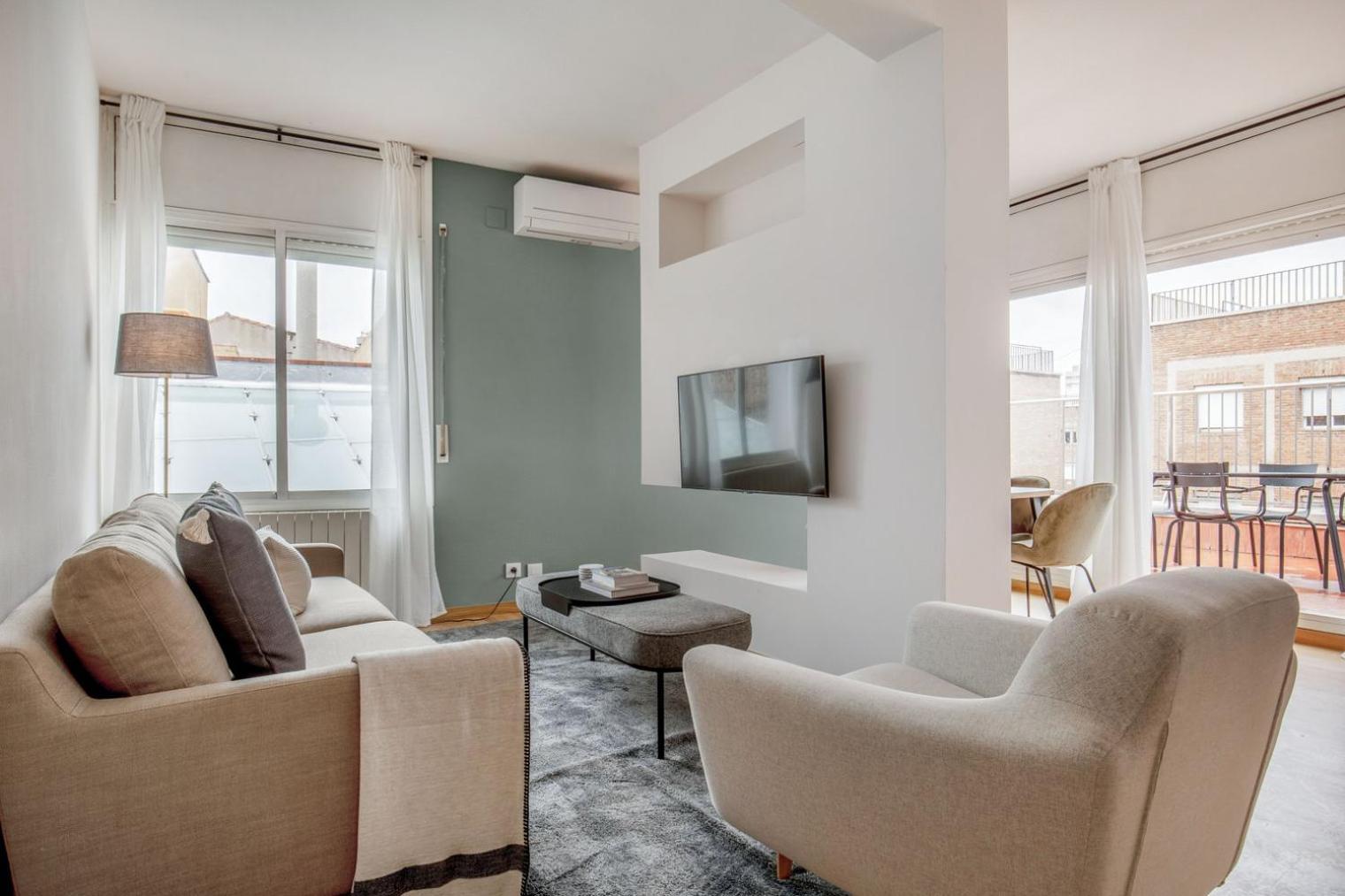 Appartement Blueground Les Corts Balcony Nr Camp Nou Bcn-82 *
