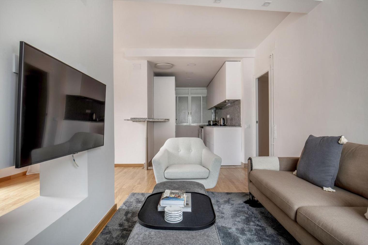 Blueground Les Corts Balcony Nr Camp Nou Bcn-82 Appartement