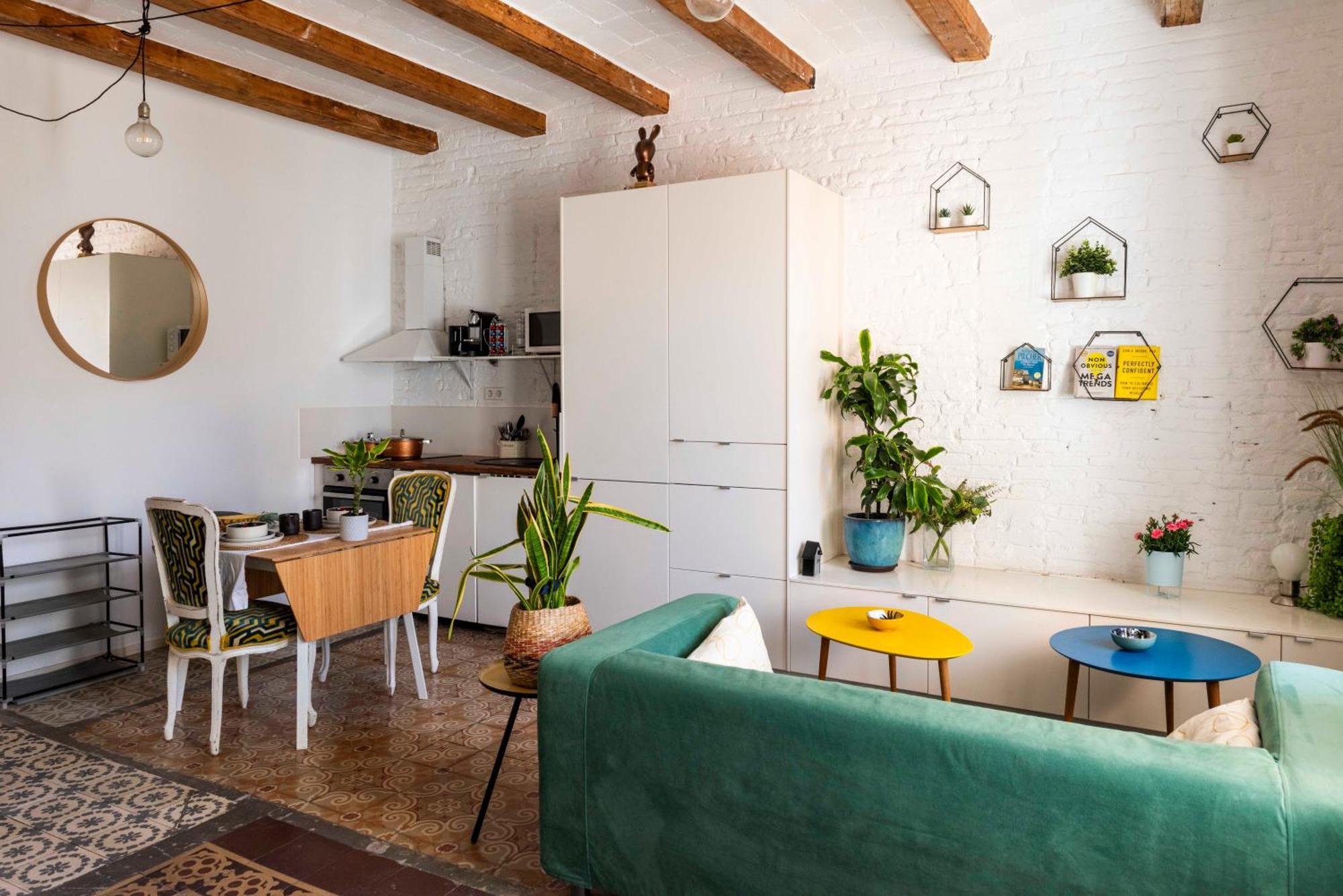 Enchanting 2 Bedroom Flat With Terrace Near Placa Espanya