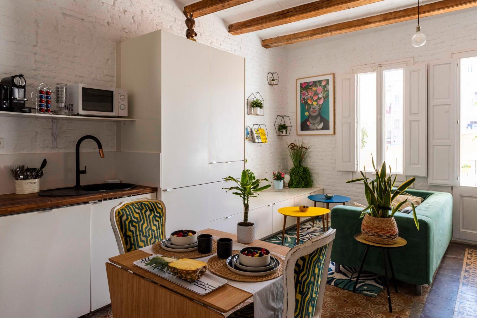 Appartement Enchanting 2 Bedroom Flat With Terrace Near Placa Espanya