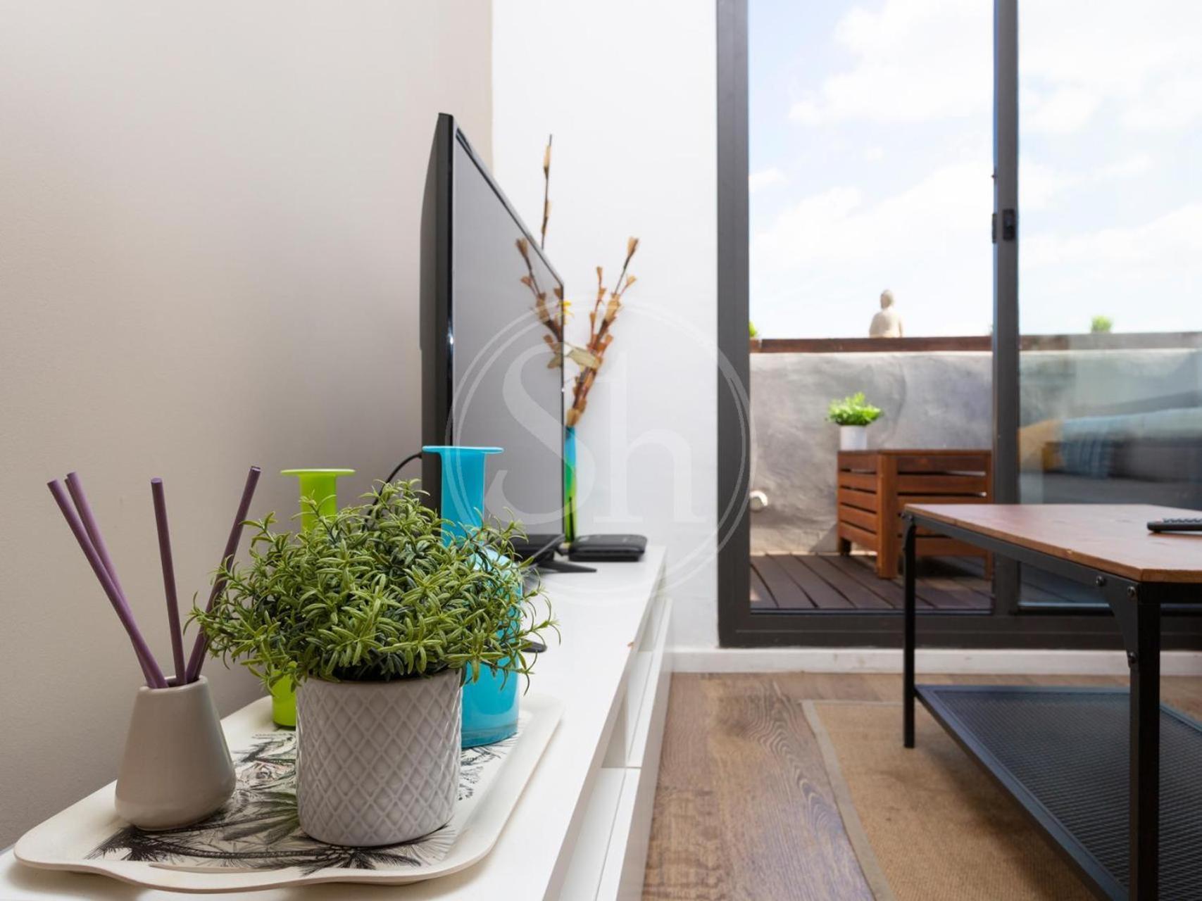 Attic Terrace Montjuic Apartment Barcelona