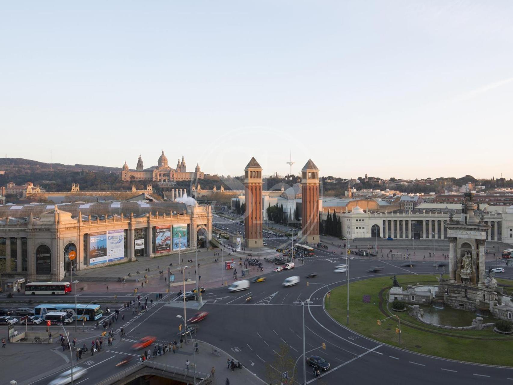 Apartment Attic Terrace Montjuic Barcelona