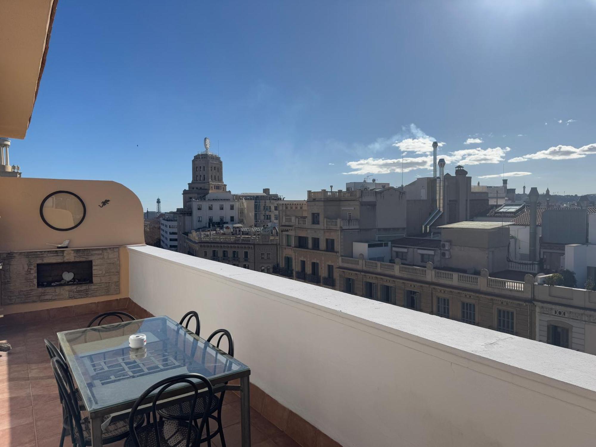 Apartment Penthouse With Terrace In Rambla Catalunya -centre Barcelona