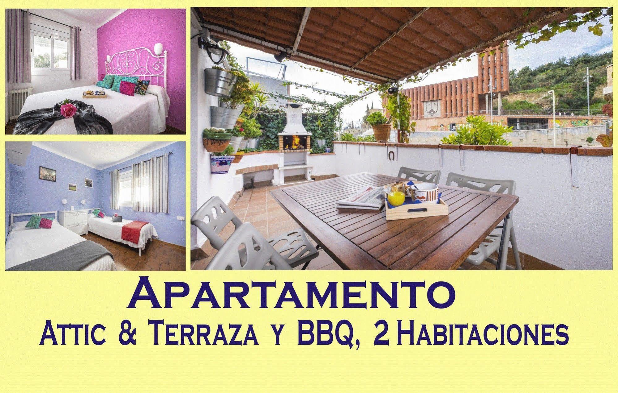 Atico, Terraza Y Barbacoa