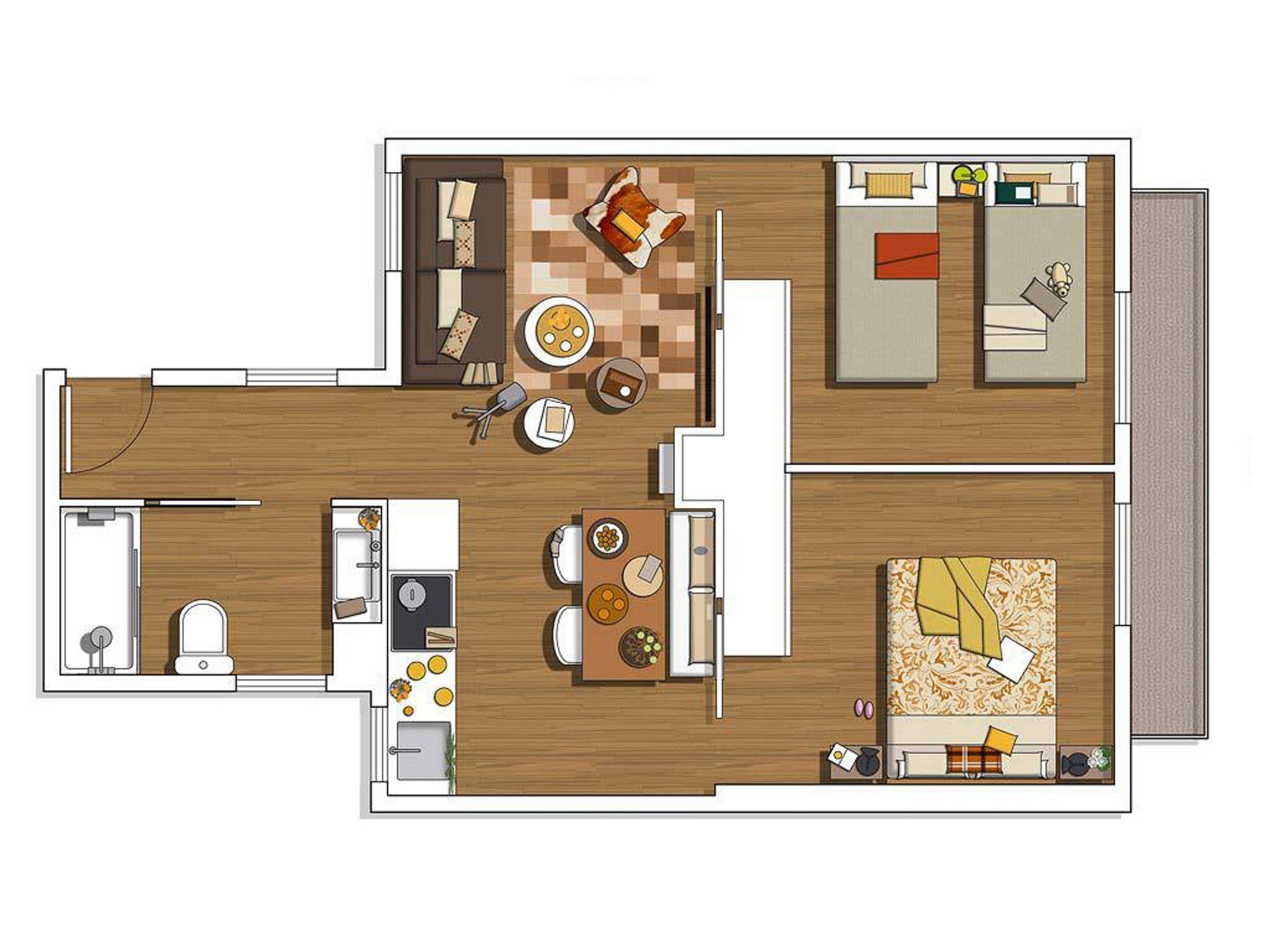 Apartamento Charming Parallel *