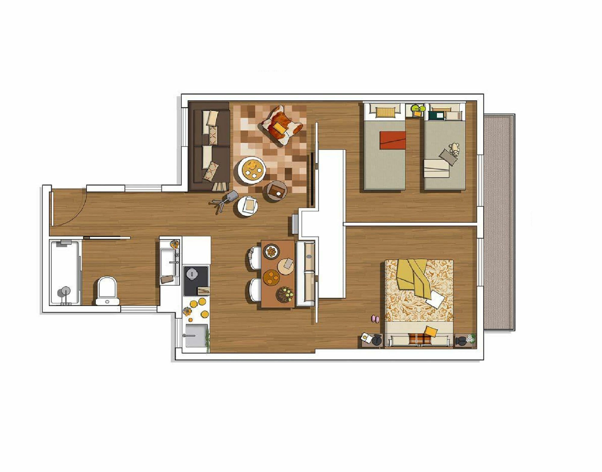 Charming Parallel Apartamento