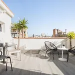 Sunny Terrace Attic In Plaza Espana - New Elevator