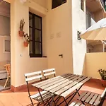 Terrace, Sun And Local Lifestyle In Gracia