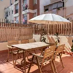 Light, Cozy Terrace And Local Life In Gracia