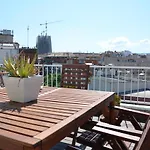 Barcelona sunny terrace