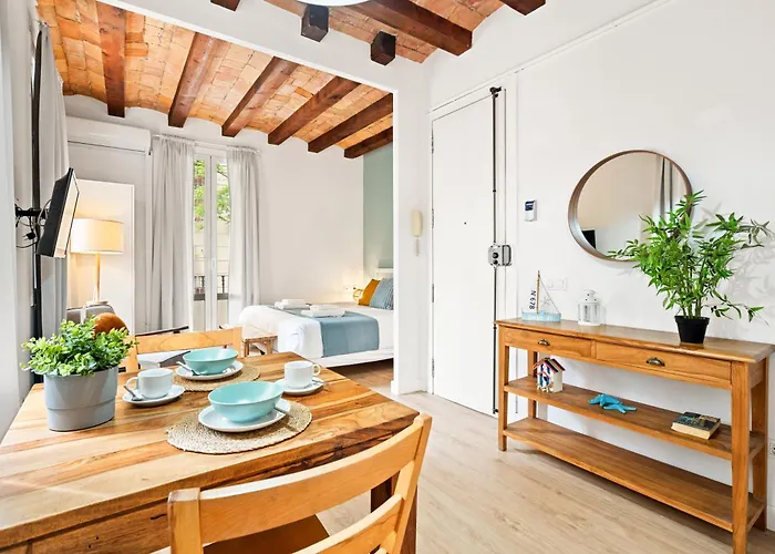 Lodging Apartments Barceloneta Beach Studio P2