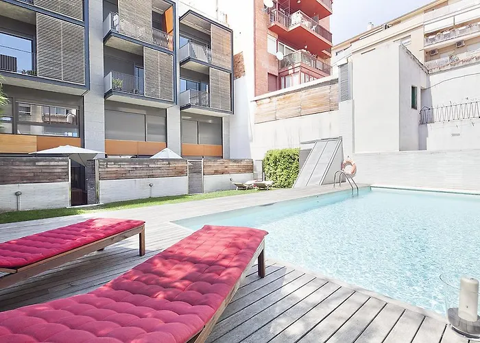 My Space Barcelona Pool Garden Apartments