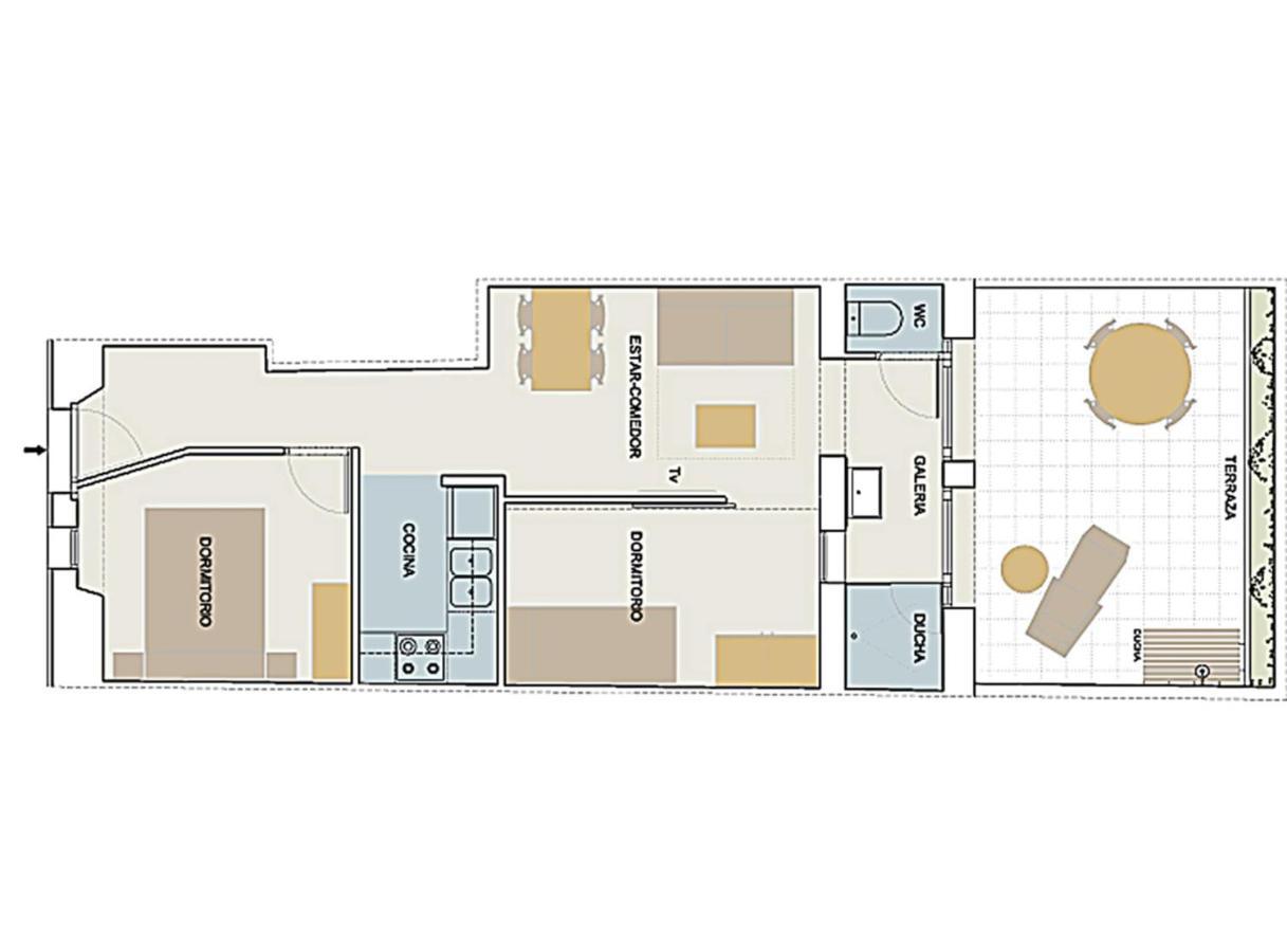 Miquel Angel - Apartment In Sants Large Community Terrace *