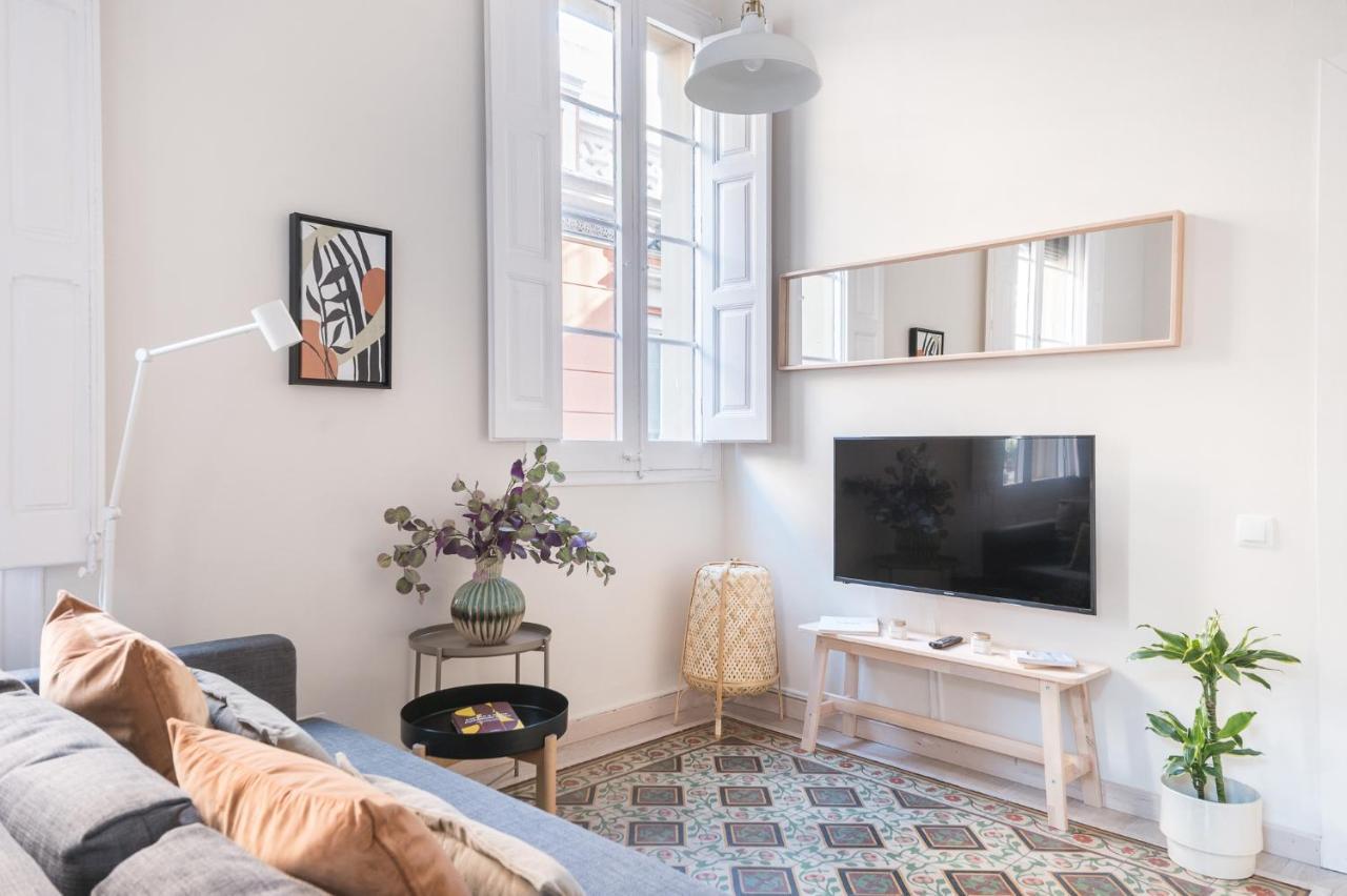 Light, Cozy Terrace And Local Life In Gracia Barcelona