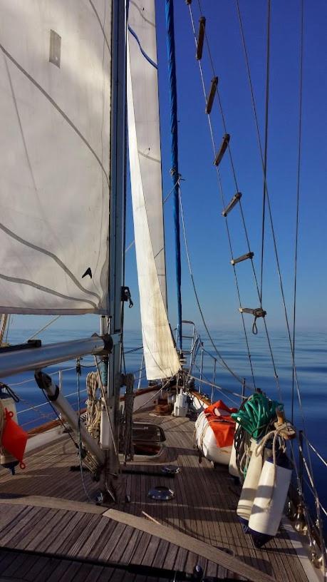 On A Beautiful Ocean Going Classic Schooner! *