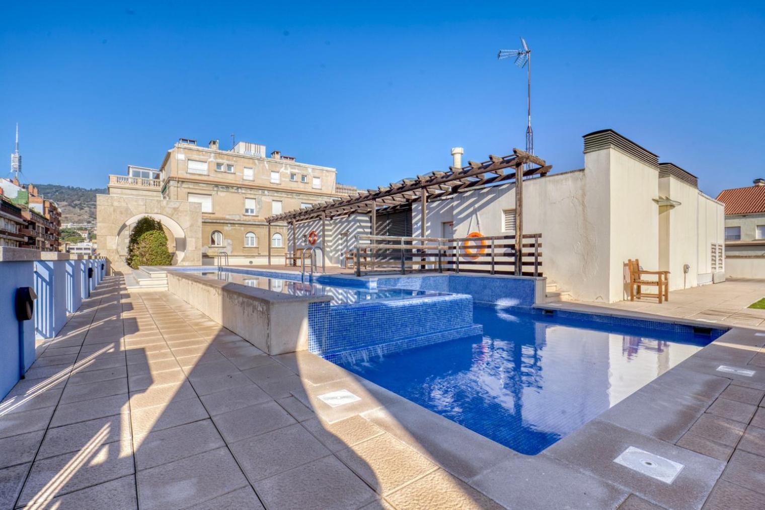 Appartement Blueground La Bonanova Doorman Rooftop Pool Bcn-115