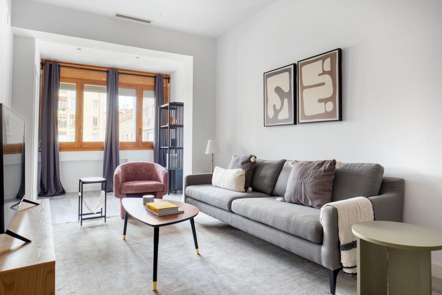 Blueground La Dreta De Leixample Furnished Bcn-112 Appartement Barcelone