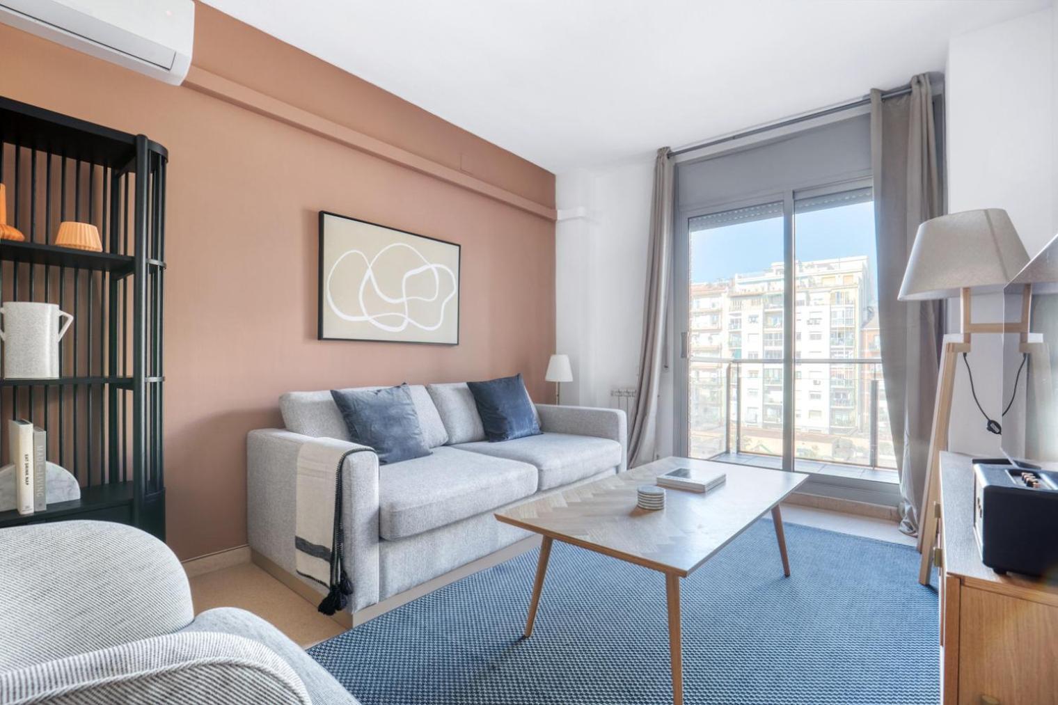 Appartement Blueground La Olimpica D Poblenou Balcony Bcn-78 *