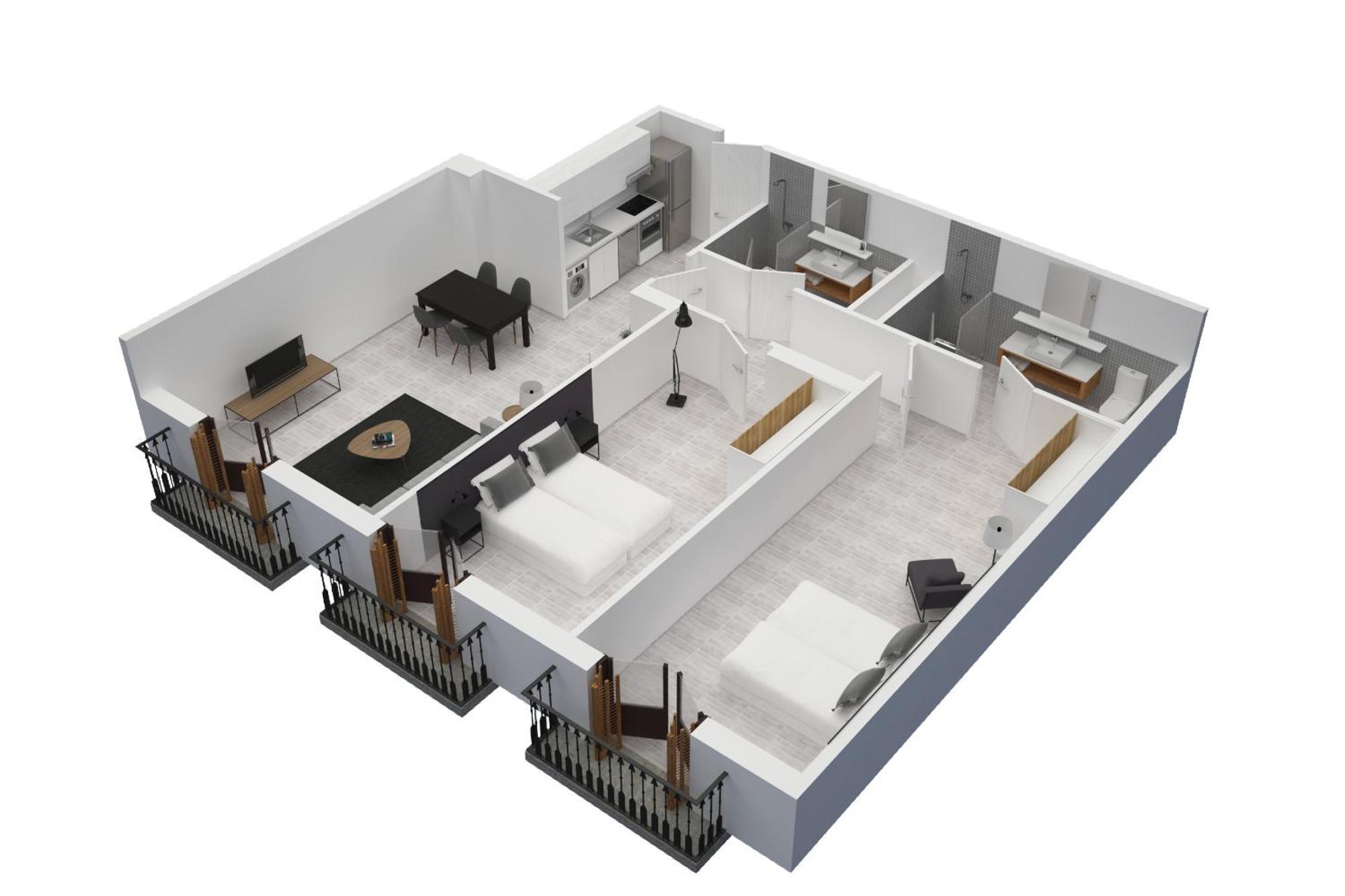 Caterina House Port Vell Appartement