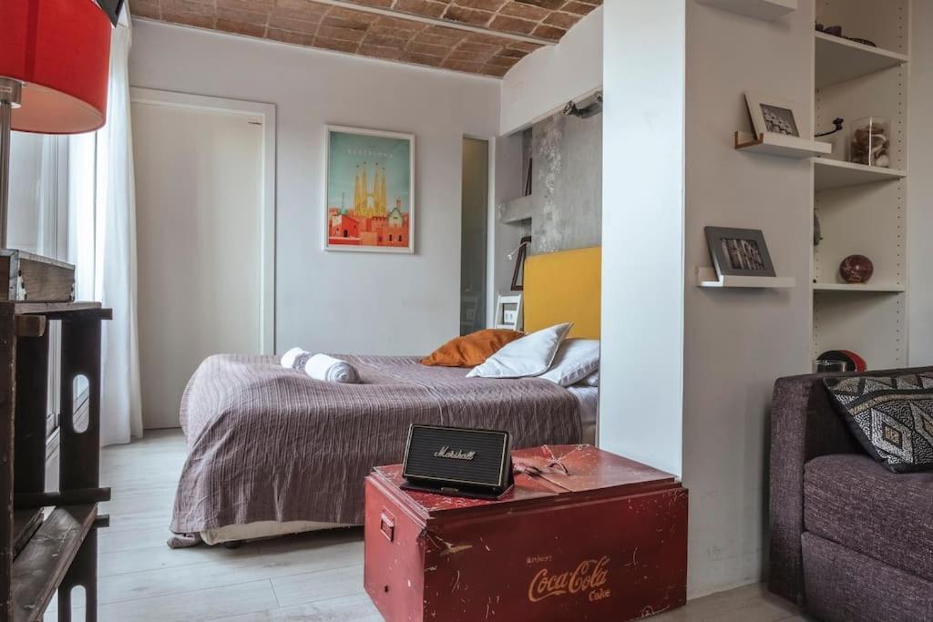 Cozy Penthouse With Private Rooftop Terrace Barcelone