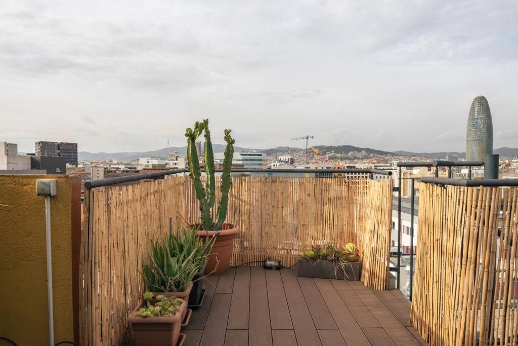 Cozy Penthouse With Private Rooftop Terrace Appartement Barcelone