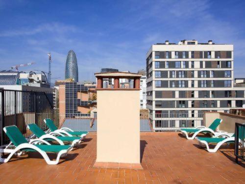 Loft Poblenou Cerca De La Playawifiazotea Appartement Barcelone