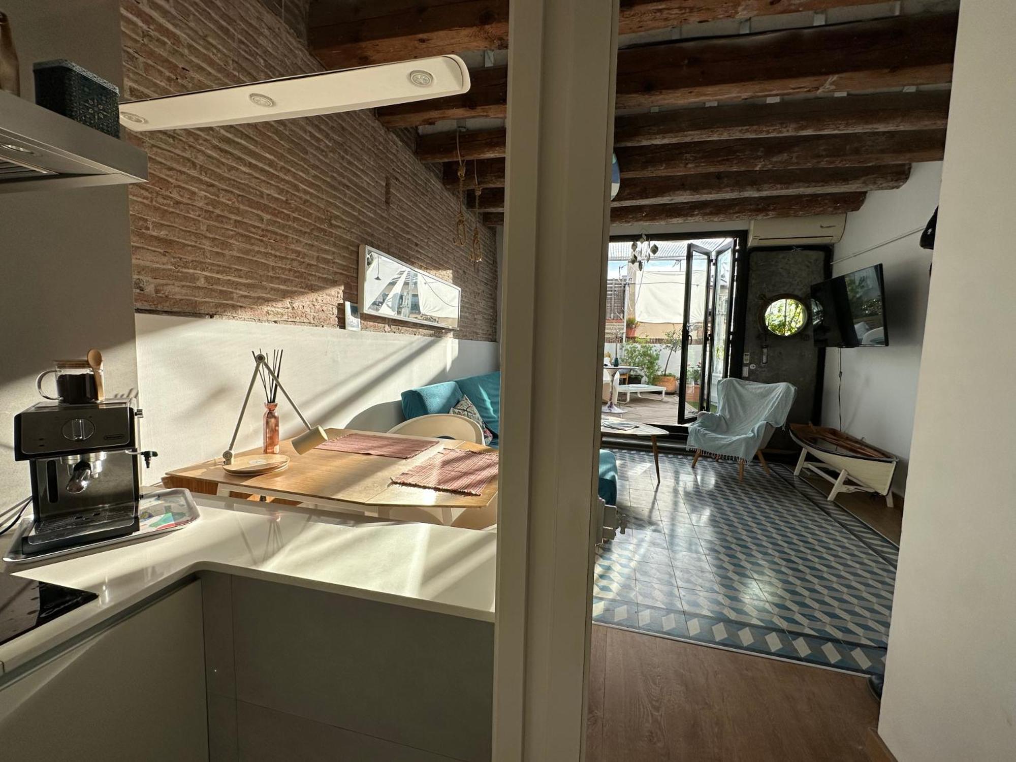 Apartamento Amazing Attic With Style, Terasse In The Heart Of The Gothic Quarter! Barcelona