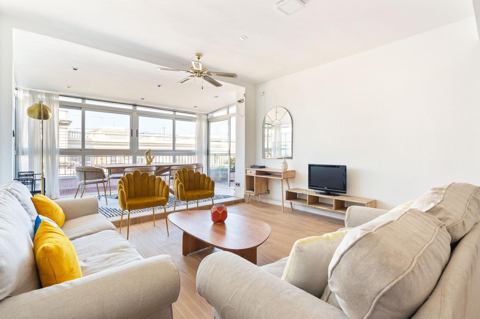 Chic 3br Retreat With Private Terrace * Barcelone