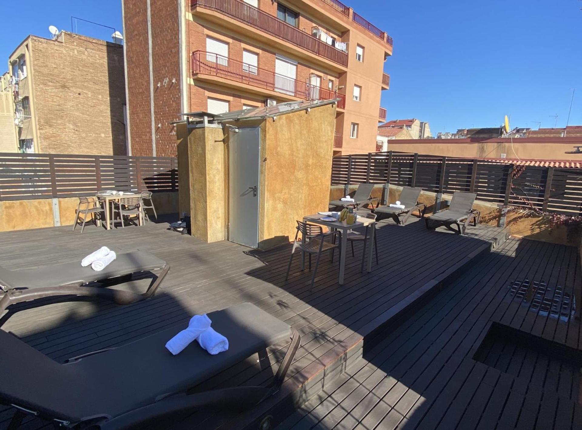 Miquel Angel - Apartment In Sants Large Community Terrace