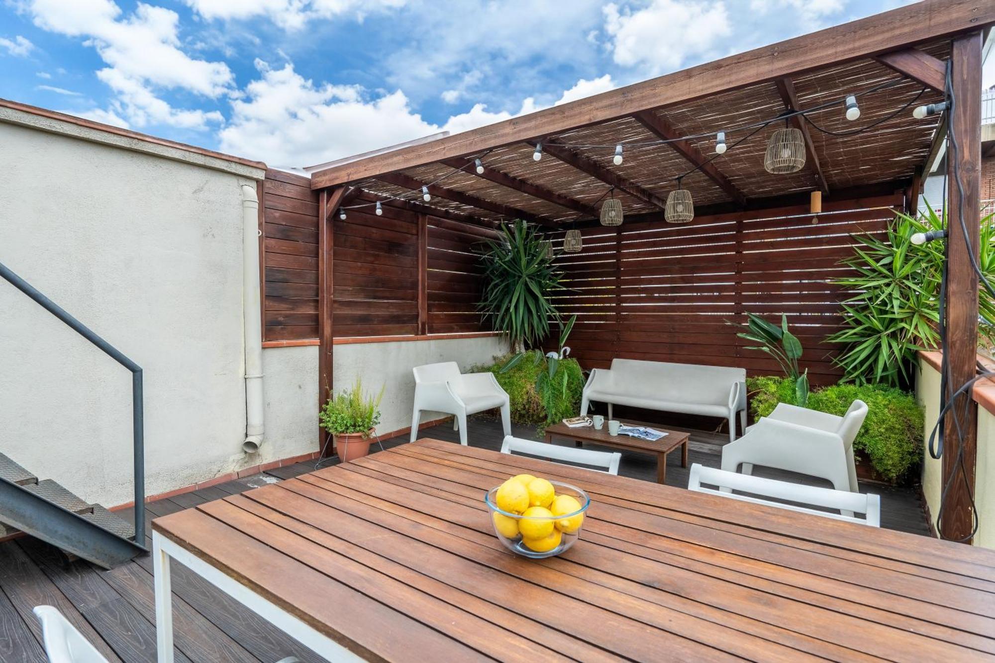 Appartement Rooftop Penthouse Double Terrace Barcelone