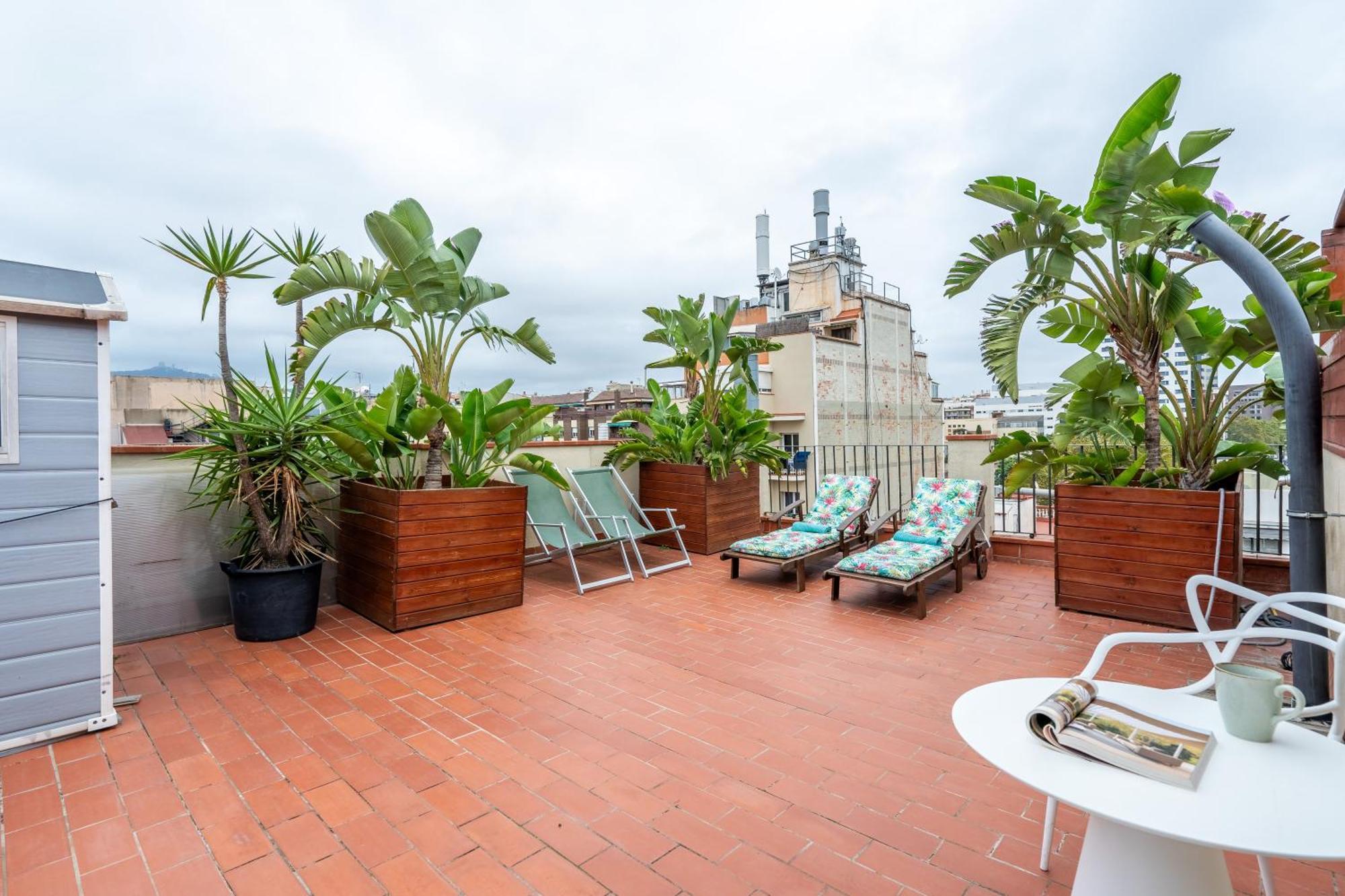 Rooftop Penthouse Double Terrace Barcelone