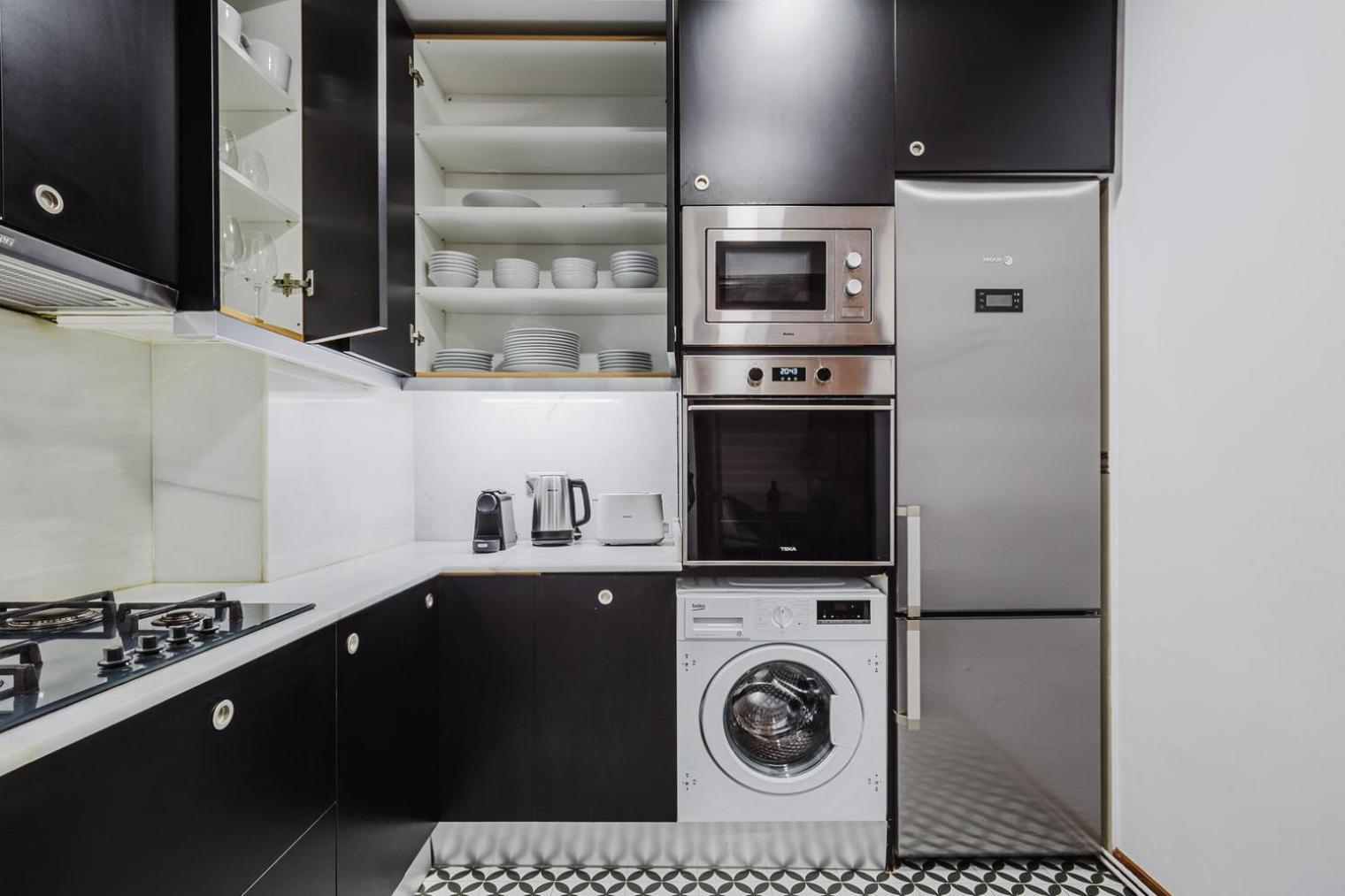 Appartement Blueground El Gotic Ac Wd Nr La Rambla Bcn-168 *