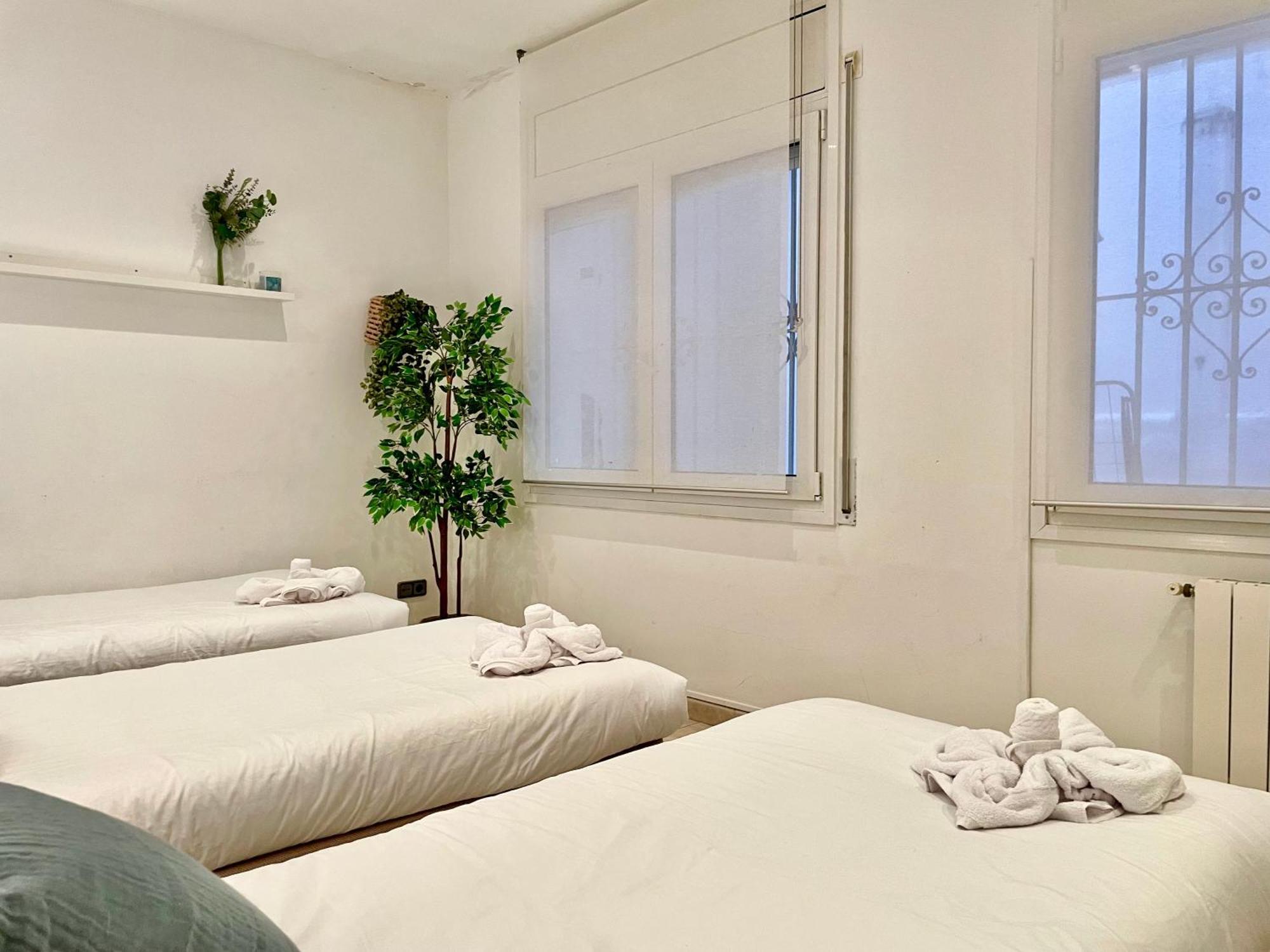 Cozy 7p With Terrace Appartement Barcelone
