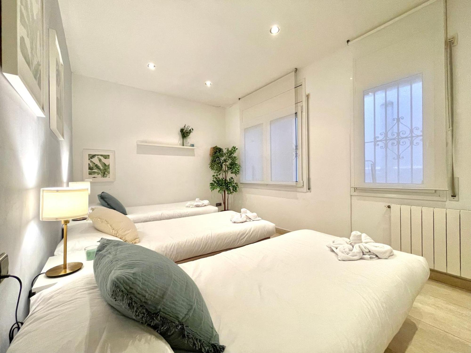 Cozy 7p With Terrace Appartement Barcelone