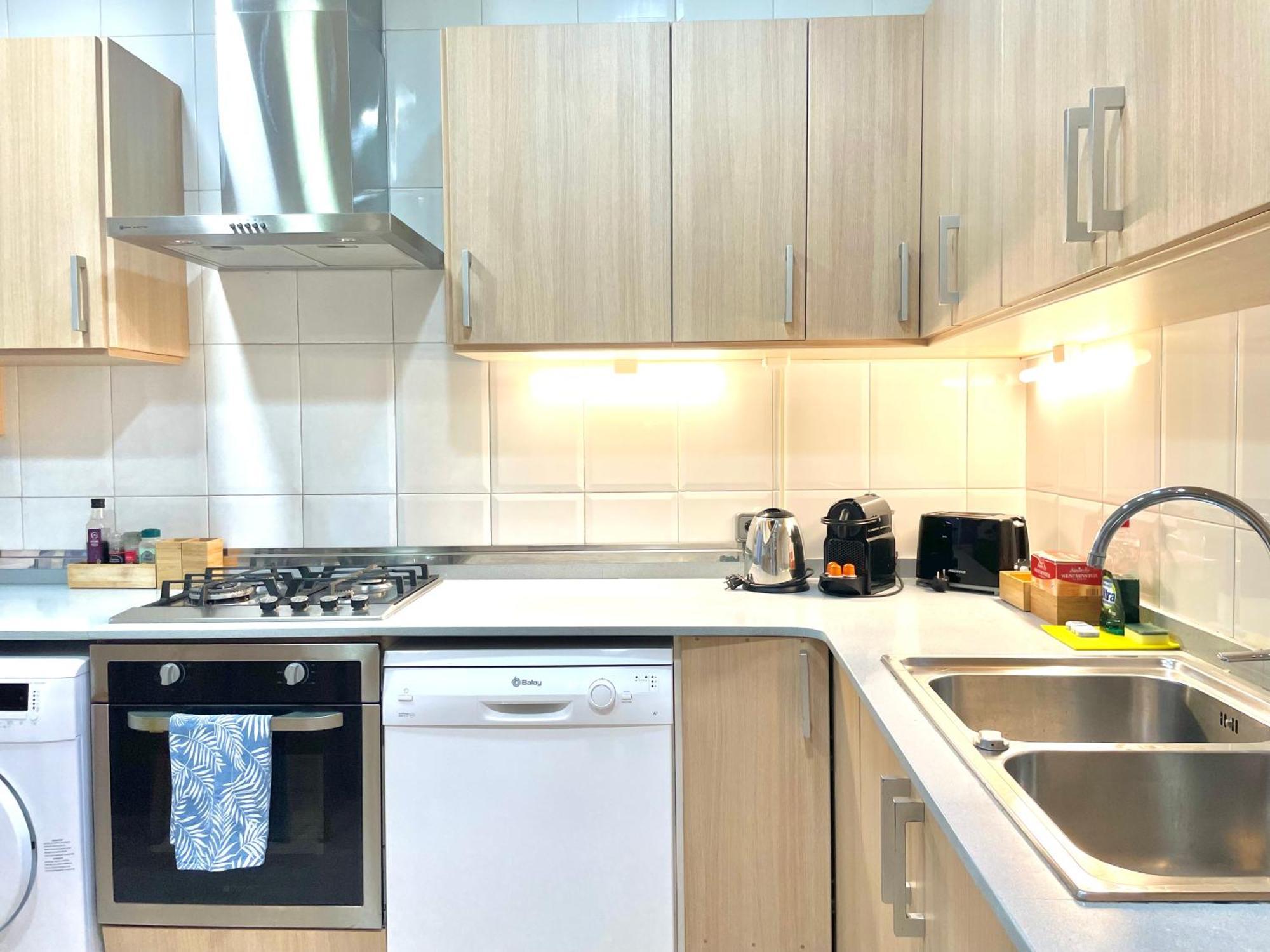 Appartement Cozy 7p With Terrace Barcelone