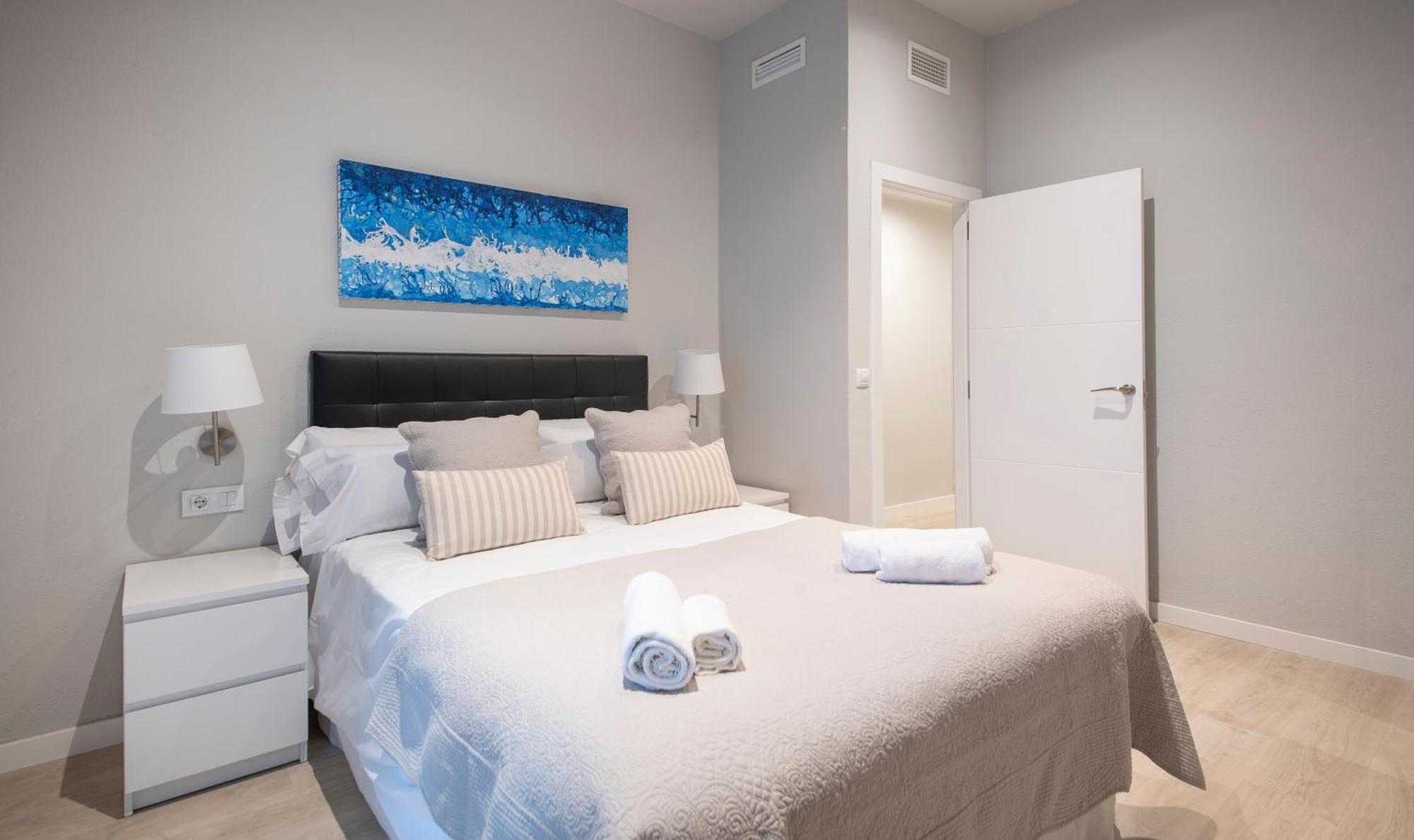 Apartment 4 En Calle Rosello Stylish *