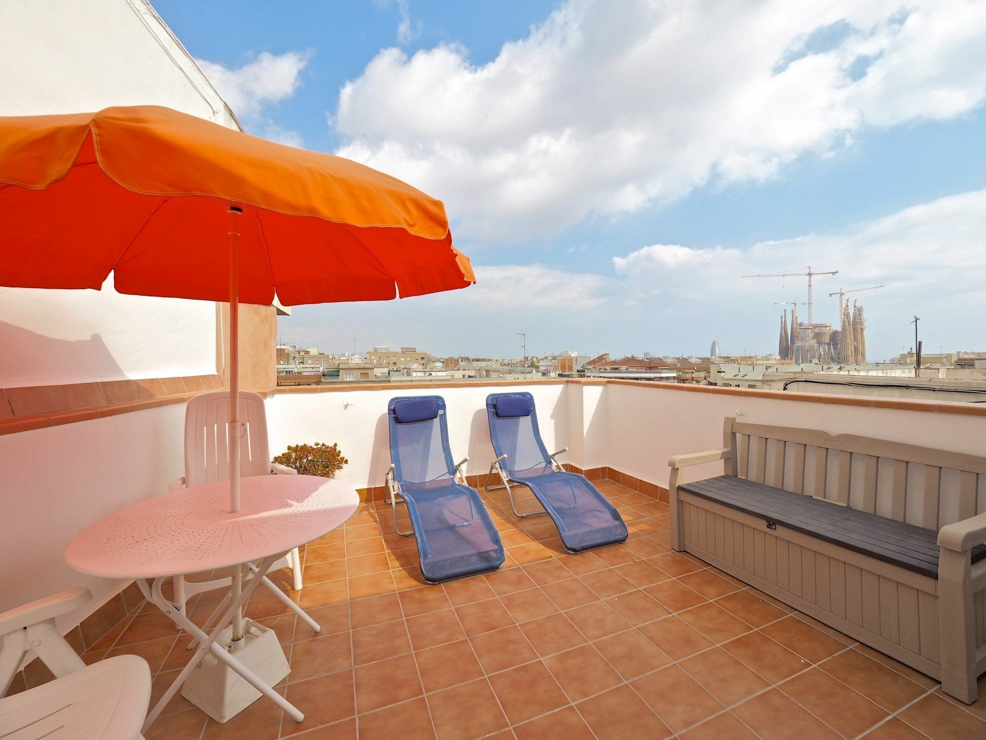 Sagrada Familia Attic Terrace Views