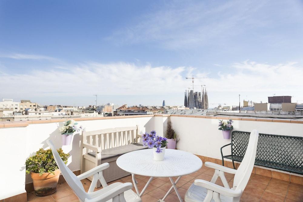 Sagrada Familia Attic Terrace Views Barcelona