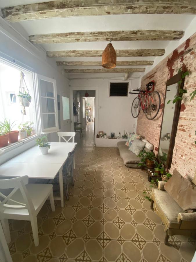 Vegan En Acogedor Apartamento En El Centro De Frühstückspension Barcelona