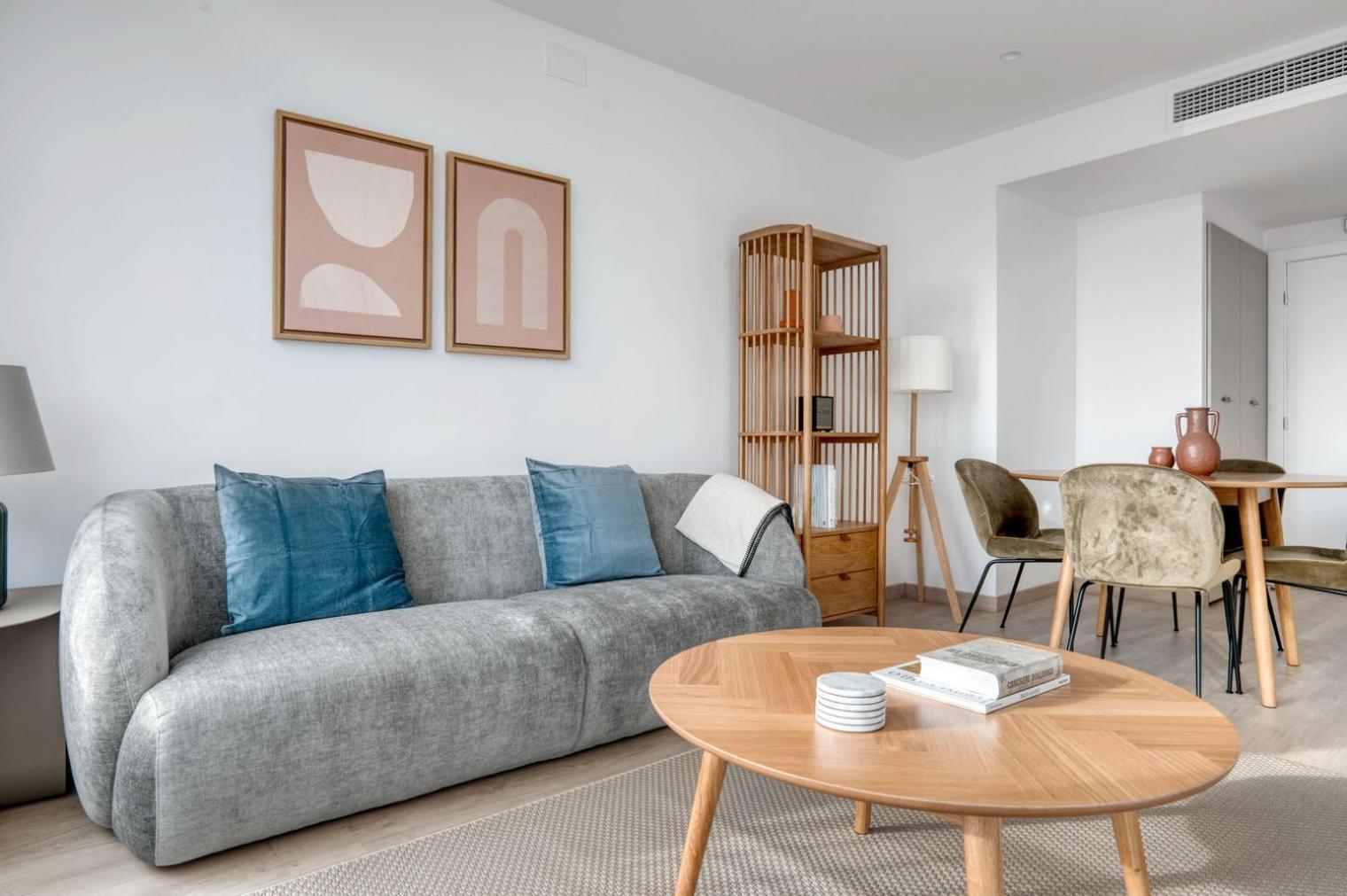 Blueground Pedralbes Furnished Bcn-92 Appartement