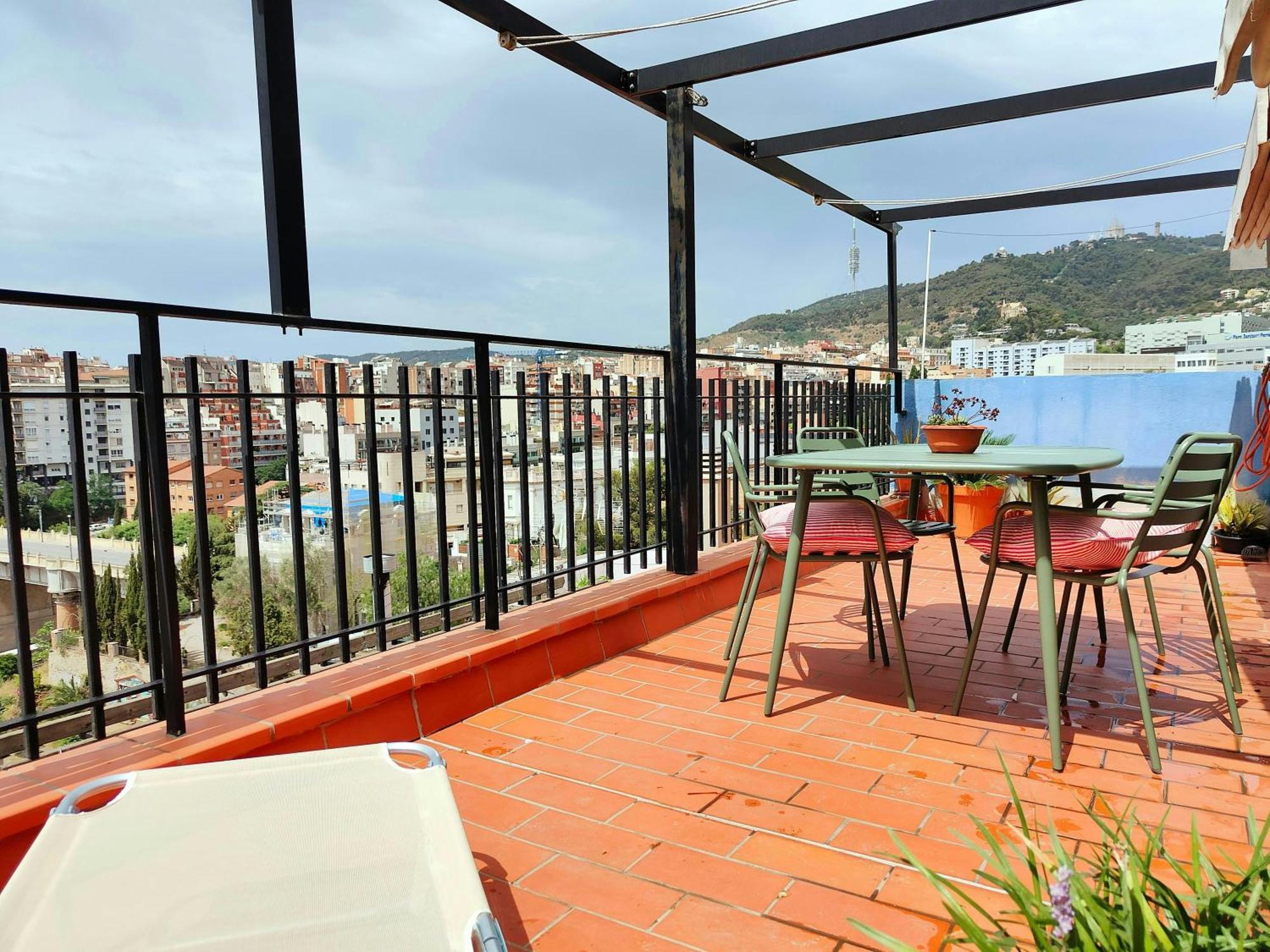 Amazing Views & Terrace! Gracia - Parc Gueell Appartement *