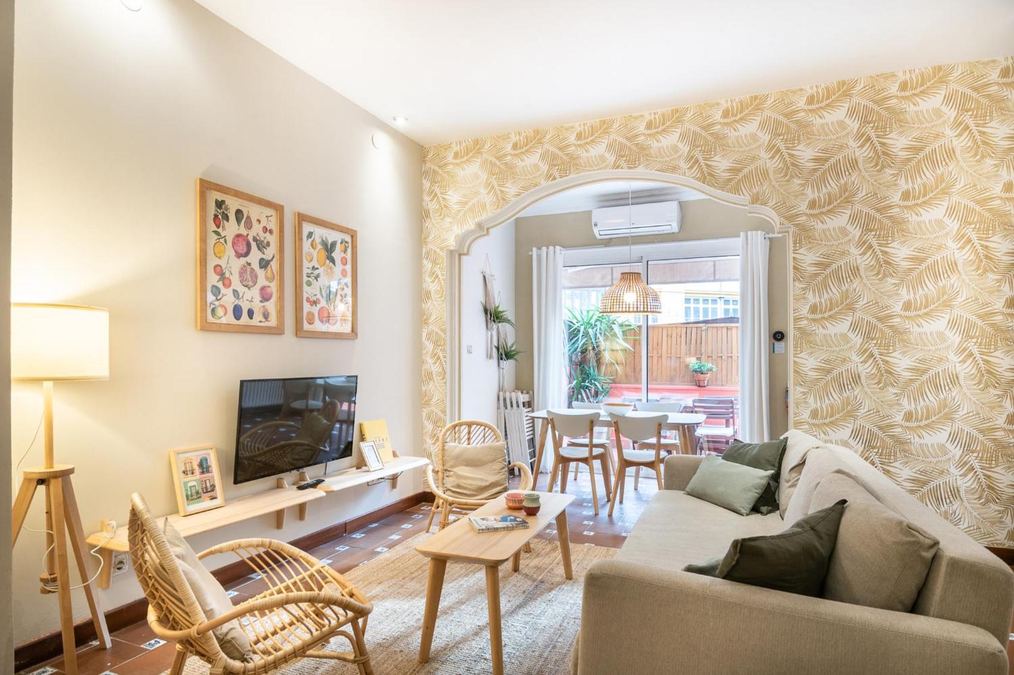 Spacious & Sunny With Terrace In The Center * Barcelona