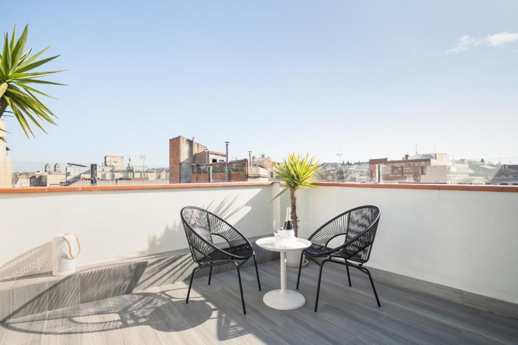 Apartment Sunny Terrace Attic In Plaza Espana - New Elevator Barcelona
